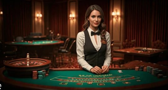 Speed Blackjack live dealer studio